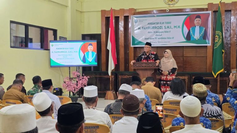 Pengadilan Agama Waingapu Gelar Acara Pengantar Alih Tugas Ketua Pengadilan